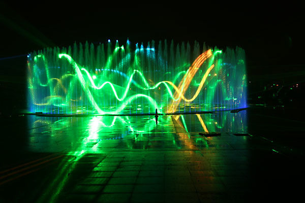 luce laser della fase