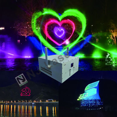 10°C-35°C Temperatura Brillante Laser Show con illuminazione RGB