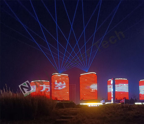 Full Color RGB Disco Animation DJ Lazer Luci laser personalizzate per Night Club