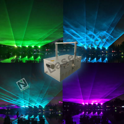 Temperature resistenti -40°C-60°C Luce laser di stadio con colore laser rosso e tensione di uscita DC12V 1A