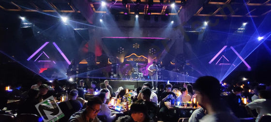 10°C-35°C Incredible Laser Light Show Perfetto funzionamento stabile per grandi eventi