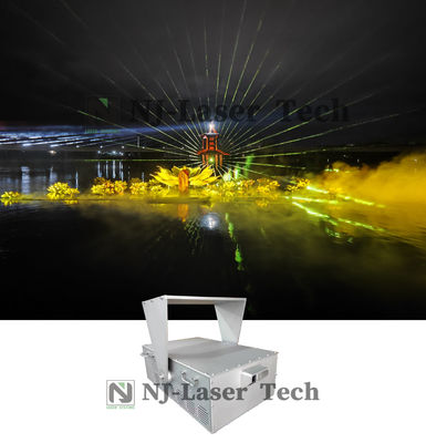 Proiettore di luce laser RGB da 120 W per uso a lungo termine in locali notturni e bar