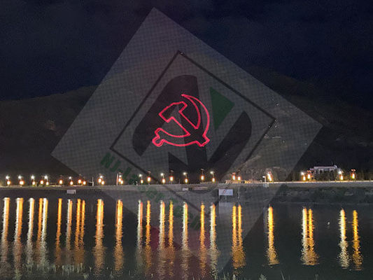 Controllo a distanza sorgente luminosa a LED illuminazione a laser fonte per display decorativo