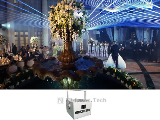 Luci laser DJ Disco ad alta velocità per sistema di scansione della tensione di ingresso AC100-240V 50/60Hz