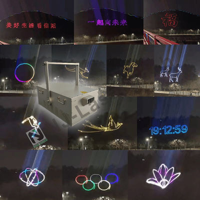 Luci laser DJ Disco ad alta velocità per sistema di scansione della tensione di ingresso AC100-240V 50/60Hz