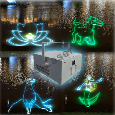 Luci laser DJ Disco ad alta velocità per sistema di scansione della tensione di ingresso AC100-240V 50/60Hz