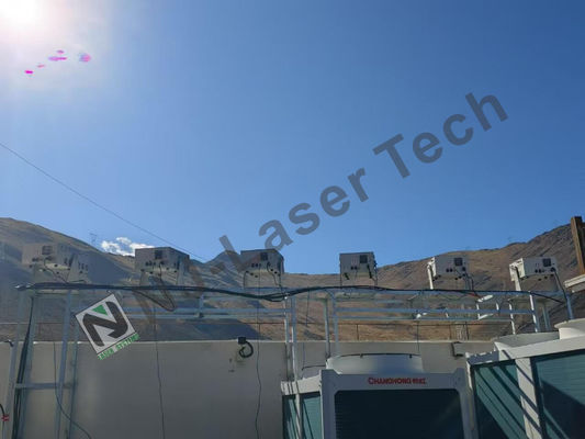 Da 40 Watt a 80 Watt Lunghezza d'onda laser 455 nm Ritardo di ripetizione 1-50 kHz per elaborazioni rapide e accurate