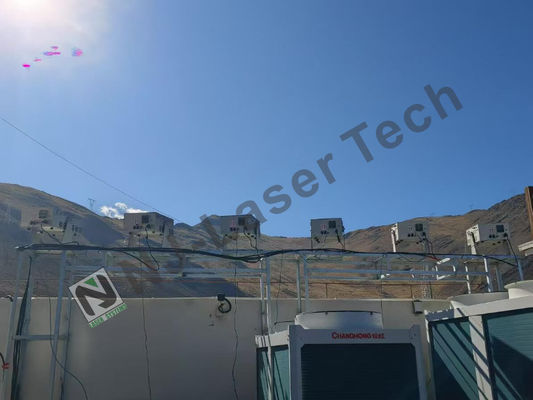 Illuminazione di ingegneria laser con Strobe 1-25Hz DMX512 Control Mode e opzioni di montaggio di supporti appesi per industria