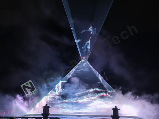 180*160*80mm Dimensione Effetto luci da palco IP con materiale di alluminio resistente alla ruggine