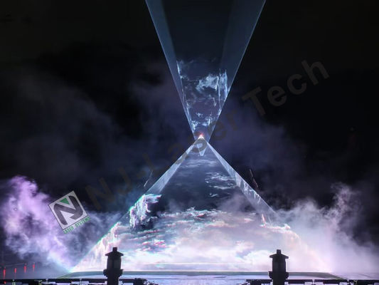 Sistema di scansione a motore a passo ad alta velocità Luce laser a livello di stadio con angolo di scansione di ±30° e peso di 15 kg