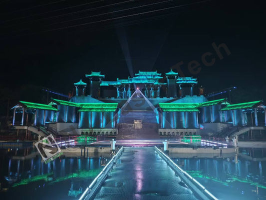 1000mW Brilliant Laser Show con sistema di scansione modulo XY scanner ad alta velocità