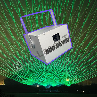 Sistema di illuminazione laser personalizzabile con Strobe 1-25Hz e certificazioni RoHS