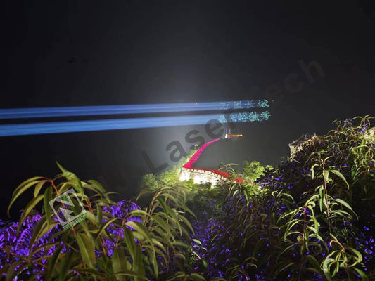 Sistema di illuminazione laser personalizzabile con Strobe 1-25Hz e certificazioni RoHS