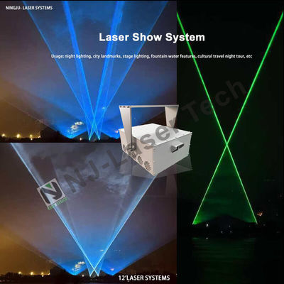 532 Nm di lunghezza d'onda luce laser di animazione con certificazione di classe IIIa