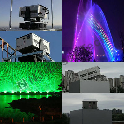 10°C-35°C Temperatura Brillante Laser Show con illuminazione RGB