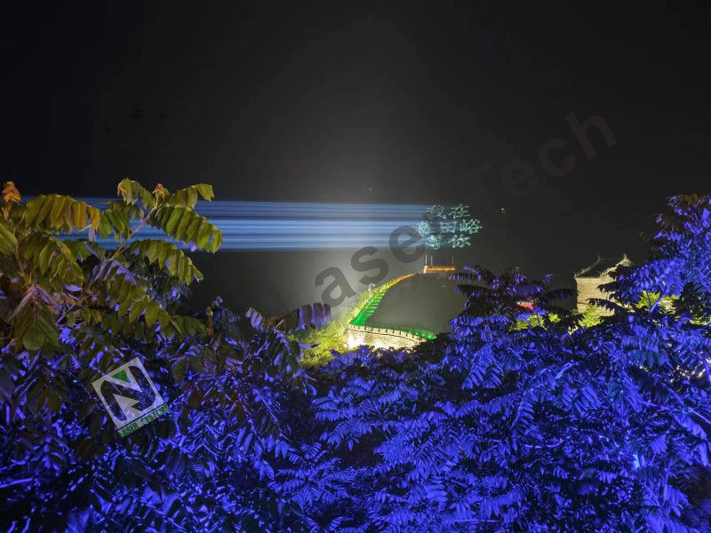 Illuminazione di ingegneria laser con Strobe 1-25Hz DMX512 Control Mode e opzioni di montaggio di supporti appesi per industria