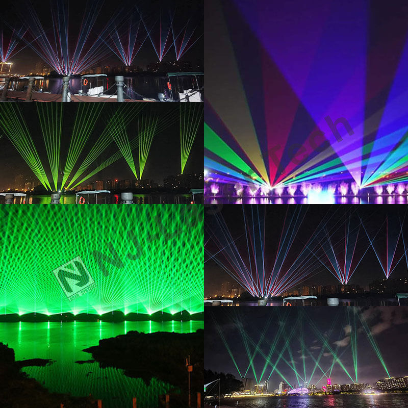 Rivoluzionare l'illuminazione con DJ Laser Light e 50 G Beam Divergence 1,2 Mrad